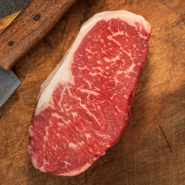 Economy Cut - 12oz Striploin Steak - 2 Pack