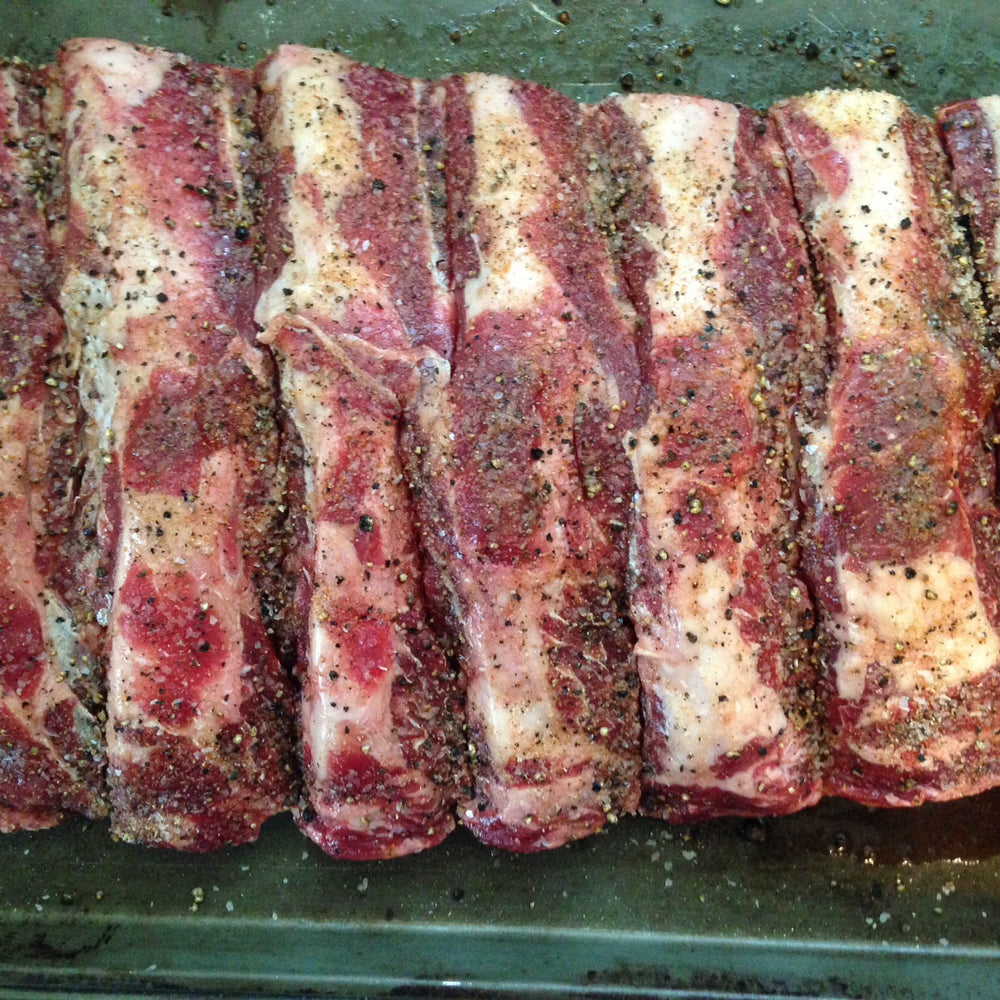 Beef Short Ribs - 5 Bone ( $12.00/ lbs. )