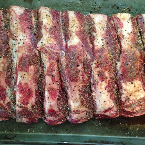Beef Short Ribs - 5 Bone ( $12.00/ lbs. )