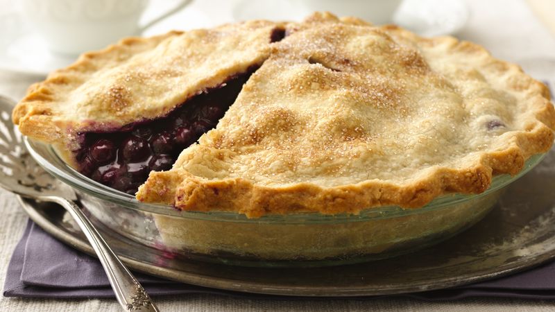 Hutterite BlueBerry Pie