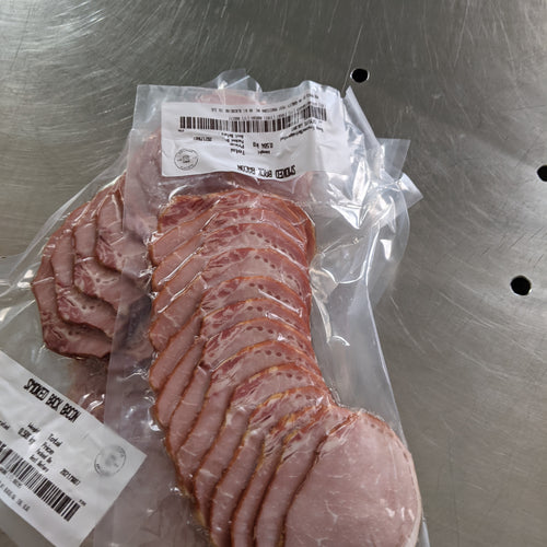 3 Pack -  Smoked Back Bacon - 1 Lbs Each