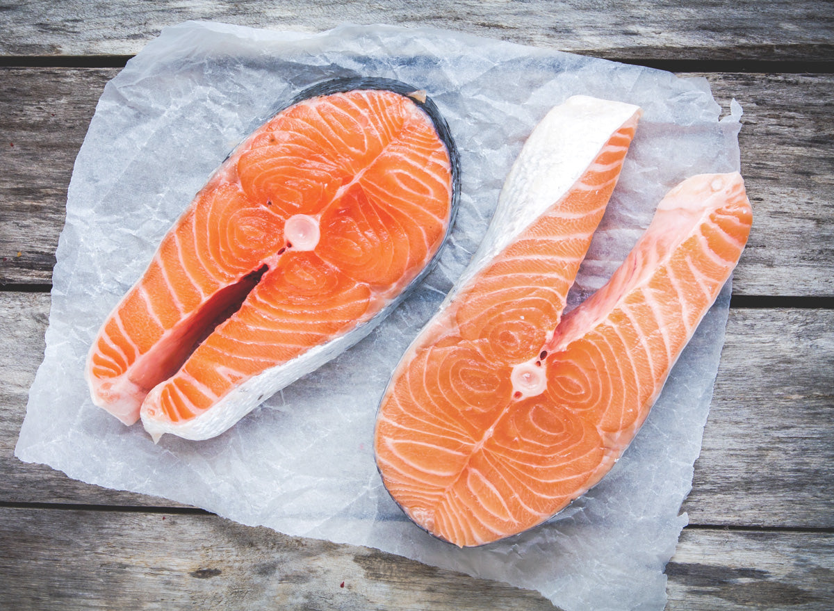 Wild Caught Sockeye Salmon - Steaks